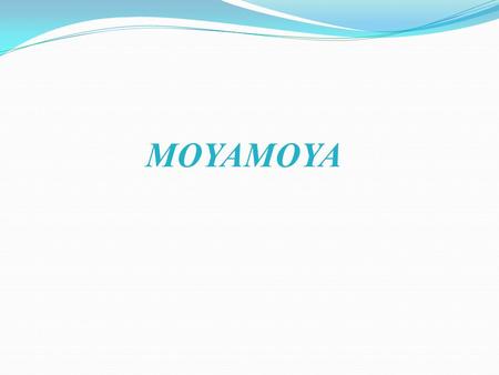 MOYAMOYA.