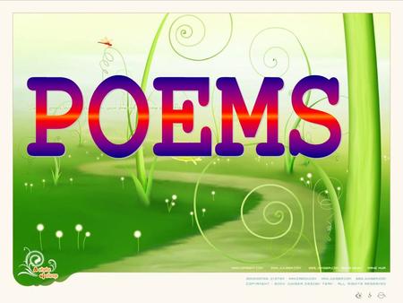 POEMS.