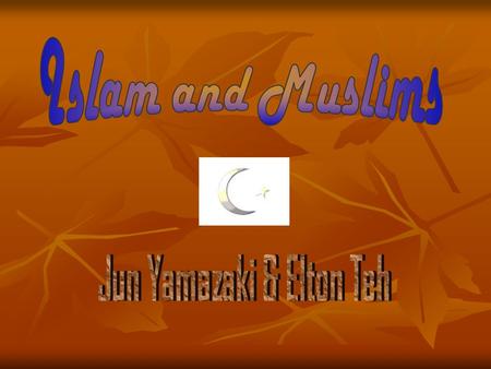 Mohammed The Blessed Prophet, Mohammed, was the last prophet sent by Allah, or ‘God’ in Arabic. He brought peace and blessings, and the religion of Islam.