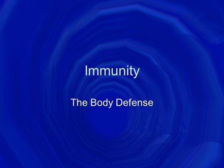 Immunity The Body Defense. 3 Lines of Defense First line - Surface and Mucus Barrier –Physical and Chemical barriers Second Line – Inflammatory response.