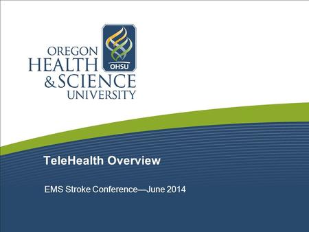 EMS Stroke Conference—June 2014