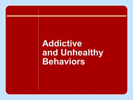 Addictive and Unhealthy Behaviors. Session Outline Eating Disorders Defining and Understanding Eating Disorders Prevalence of Eating Disorders in Sport.