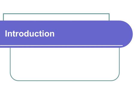 Introduction. computer Computers are information processing machines used in different departments and organizations. They can be connected all over the.