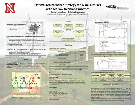 Case 1: Optimum inspection and maintenance rates (wind turbine is available during inspection) Case 2: Optimum inspection and maintenance rates (wind turbine.