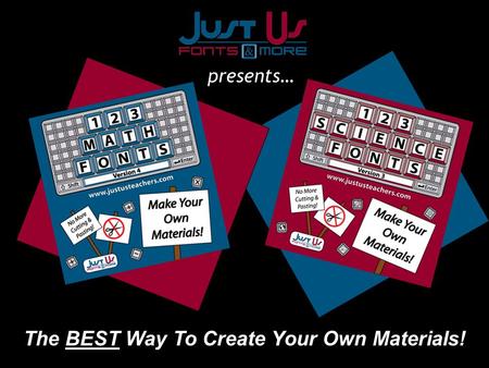 The BEST Way To Create Your Own Materials! presents…