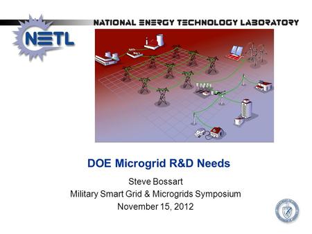 DOE Microgrid R&D Needs