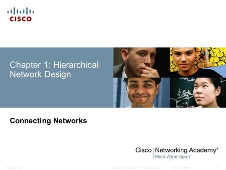 Chapter 1: Hierarchical Network Design