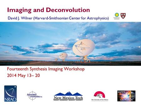 Imaging and Deconvolution