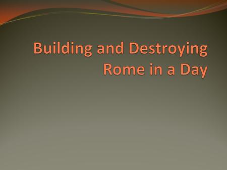 Patterns of Roman History Start as local monarchy around 800 BCE Aristocrats drive out monarchy in 509 BCE Acquire a strong military orientation Drive.