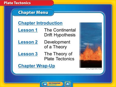 Lesson 1 The Continental Drift Hypothesis