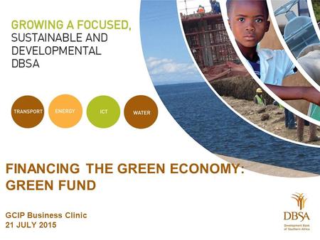 FINANCING THE GREEN ECONOMY: GREEN FUND