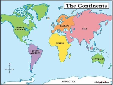 Continents Close-Up. Today’s Objectives I will understand what continents are and how they were created based off the theory of Pangaea.