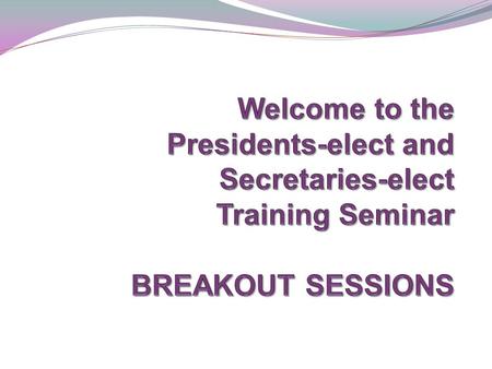 P.E.T.S. DAY 1 Running Your Club Effectively LUNCH Leadership and Motivation Working With Your District Team BREAK Planning for the Long Term Reporting.