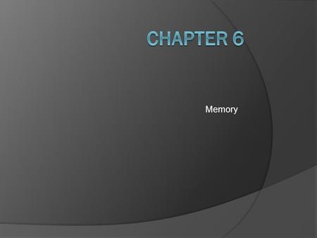 Memory. Three Stages of Memory  Three memory stores that differ in function, capacity, and duration Long-term memory Working or Short-term Memory Sensory.