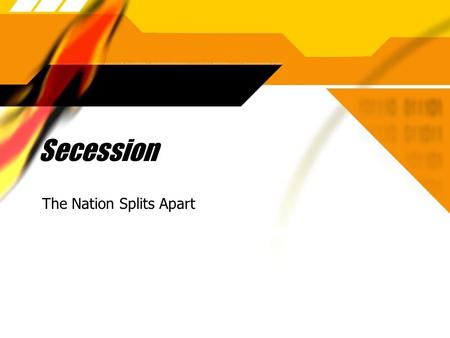 Secession The Nation Splits Apart Lincoln Elected President  Lincoln won every free state except New Jersey.  The election of Abraham Lincoln in 1860.