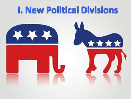 I. New Political Divisions. A. Brooks Attacks Sumner 1. Preston Brooks beat Charles Sumner on Senate floor because of anti Southern speech he made.