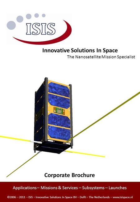 Innovative Solutions In Space