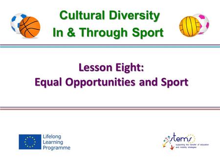 Equal Opportunities and Sport