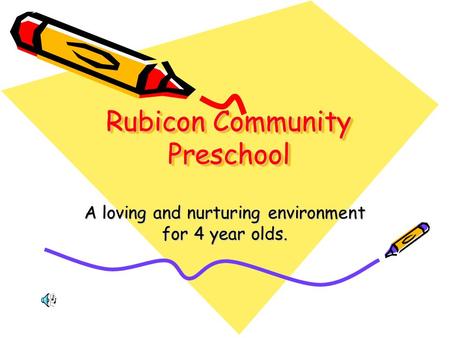 Rubicon Community Preschool