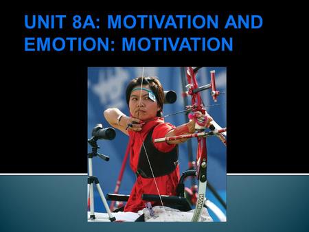  Motivational Concepts Motivational Concepts  Hunger Hunger  Sexual Motivation Sexual Motivation  The Need to Belong The Need to Belong.