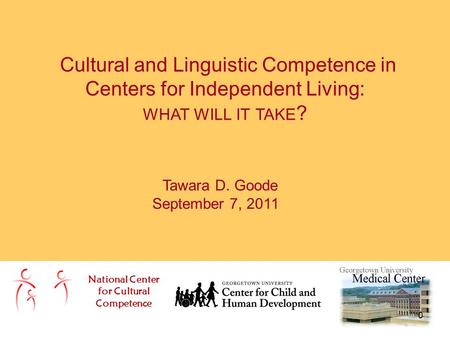 for Cultural Competence