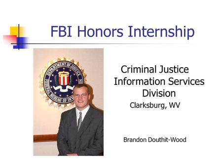 Criminal Justice Information Services Division