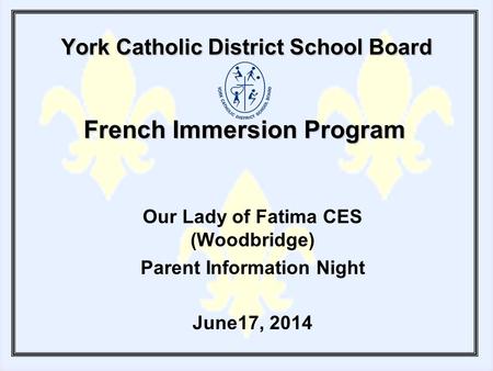 York Catholic District School Board