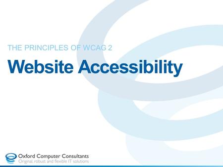 Website Accessibility