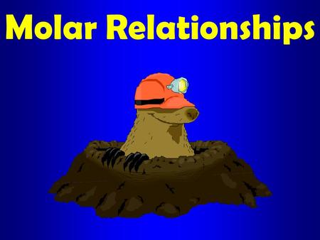 Molar Relationships. A balanced chemical equation can be interpreted in numbers of molecules, but generally chemists interpret equations as “mole-to-mole”