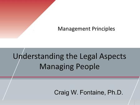 Management Principles