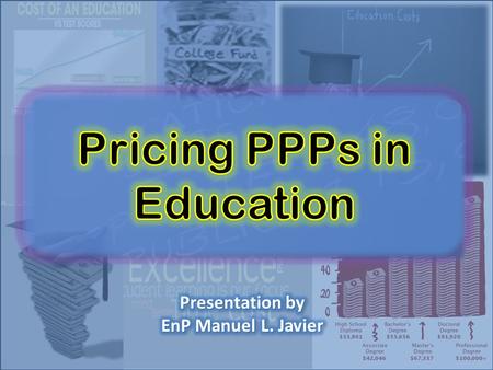 Coverage of the 30 Minute Talk  The Why, objective and questions to be addressed  Some guide questions on costing and pricing methods  Explanation.