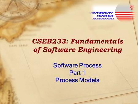 CSEB233: Fundamentals of Software Engineering