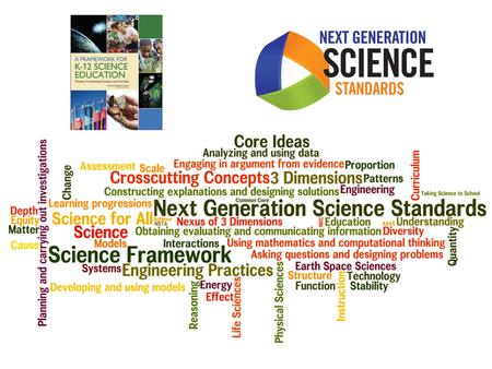 Content will be integrated with the cross cutting concepts and science and engineering practice to develop the standards. Content are the core disciplinary.