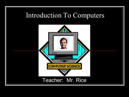 Introduction To Computers