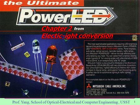 1 Chapter 2 Electic-ight conversion. 2 p-n junction We insert atoms of another material (called dopants) into a semiconductor so that either a majority.