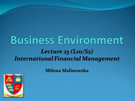 1. Definitions Money is the blood of business MNC face numerous difficulties when they need to move and position funds among their subsidiaries MNC are.