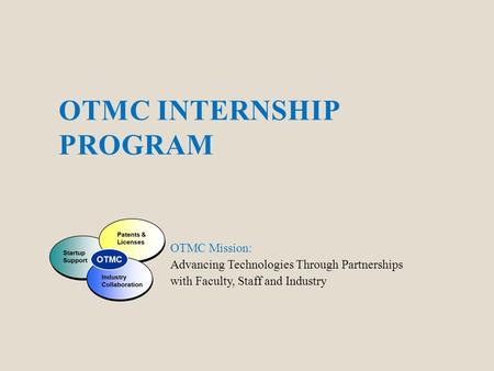 OTMC Internship program