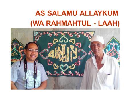 AS SALAMU ALLAYKUM (WA RAHMAHTUL - LAAH). ISLAMIC FACE OF JESUS.