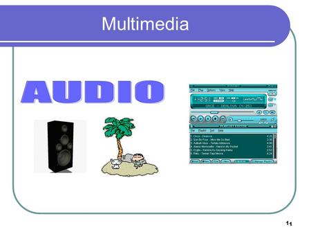 1 1 Multimedia. 2 What is SOUND? Sound comprises the spoken word, voices, music and even noise. It is a complex relationship involving: a vibrating object.