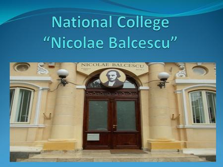 Our high school is one of national prestige as one of the oldest in the city being founded in 1863. Since October 3, 1895 - by Decree no. 3773 was established.