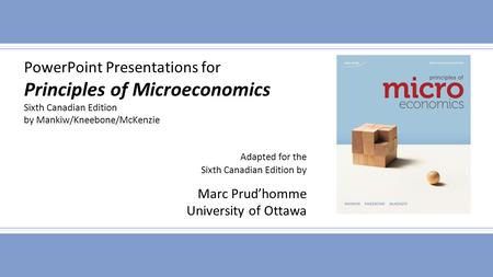 Principles of Microeconomics