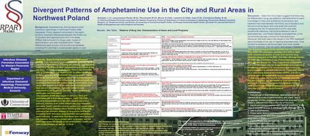 Divergent Patterns of Amphetamine Use in the City and Rural Areas in Northwest Poland Sobeyko J (1), Leszczyszyn-Pynka M (2), Parczewski M (2), Burris.