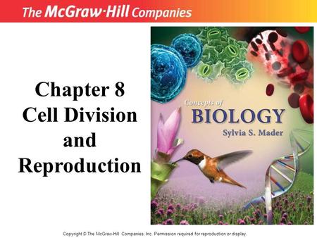 Cell Division and Reproduction