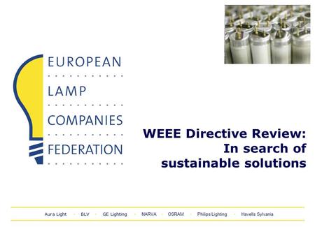 WEEE Directive Review: In search of sustainable solutions