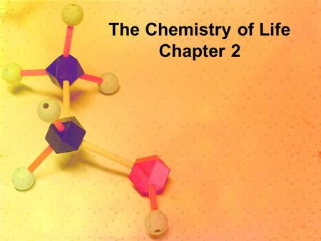 The Chemistry of Life Chapter 2. Why should we study chemistry in.