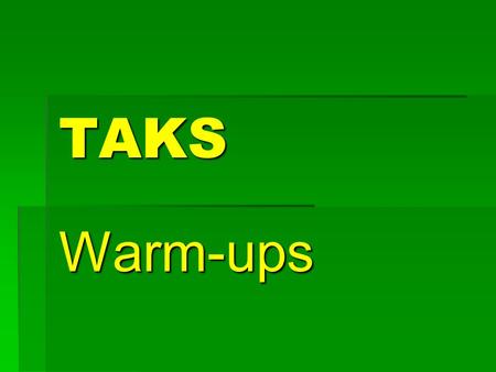 TAKS Warm-ups. TEKS 7B  Research and describe the development of the atomic theory.