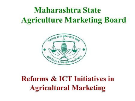 Maharashtra State Agriculture Marketing Board