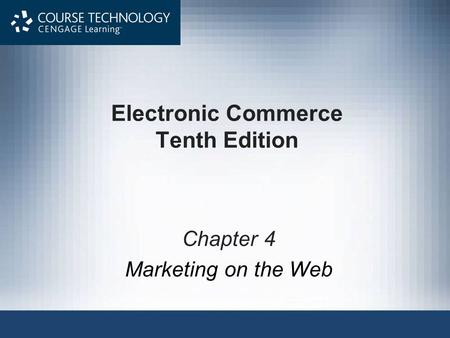 Electronic Commerce Tenth Edition