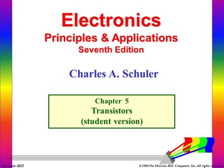 Principles & Applications