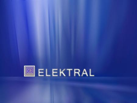 ELEKTRAL A.S. ASSEMBLING & MOUNTING ThruScan 1